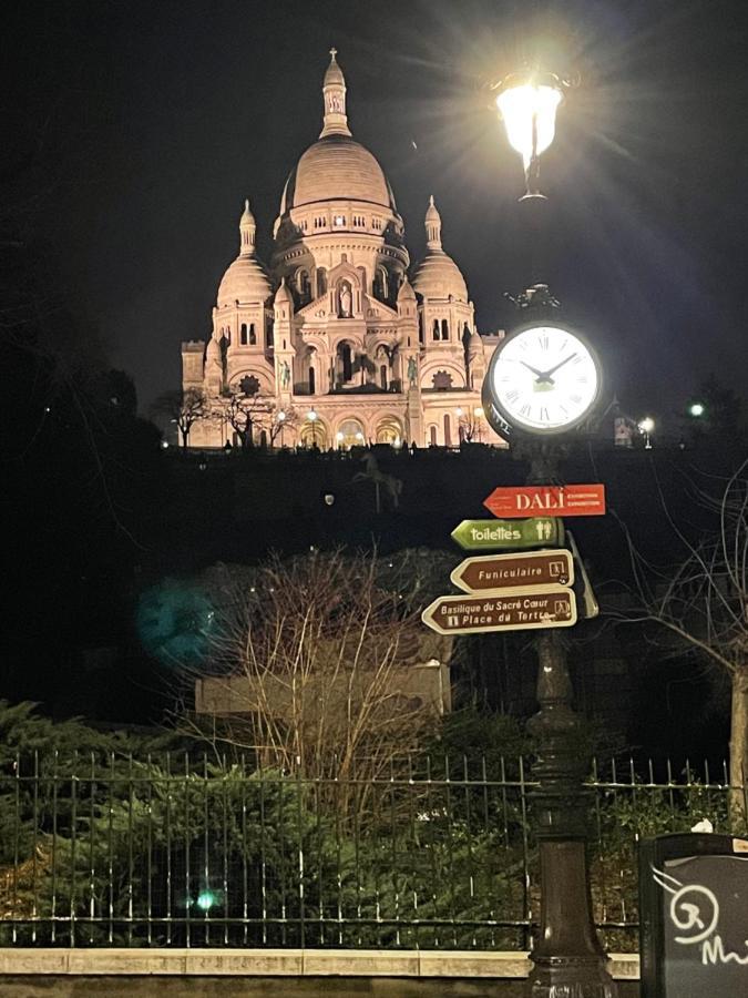 Apartament Montmartre Sacre Coeur Paryż Zewnętrze zdjęcie