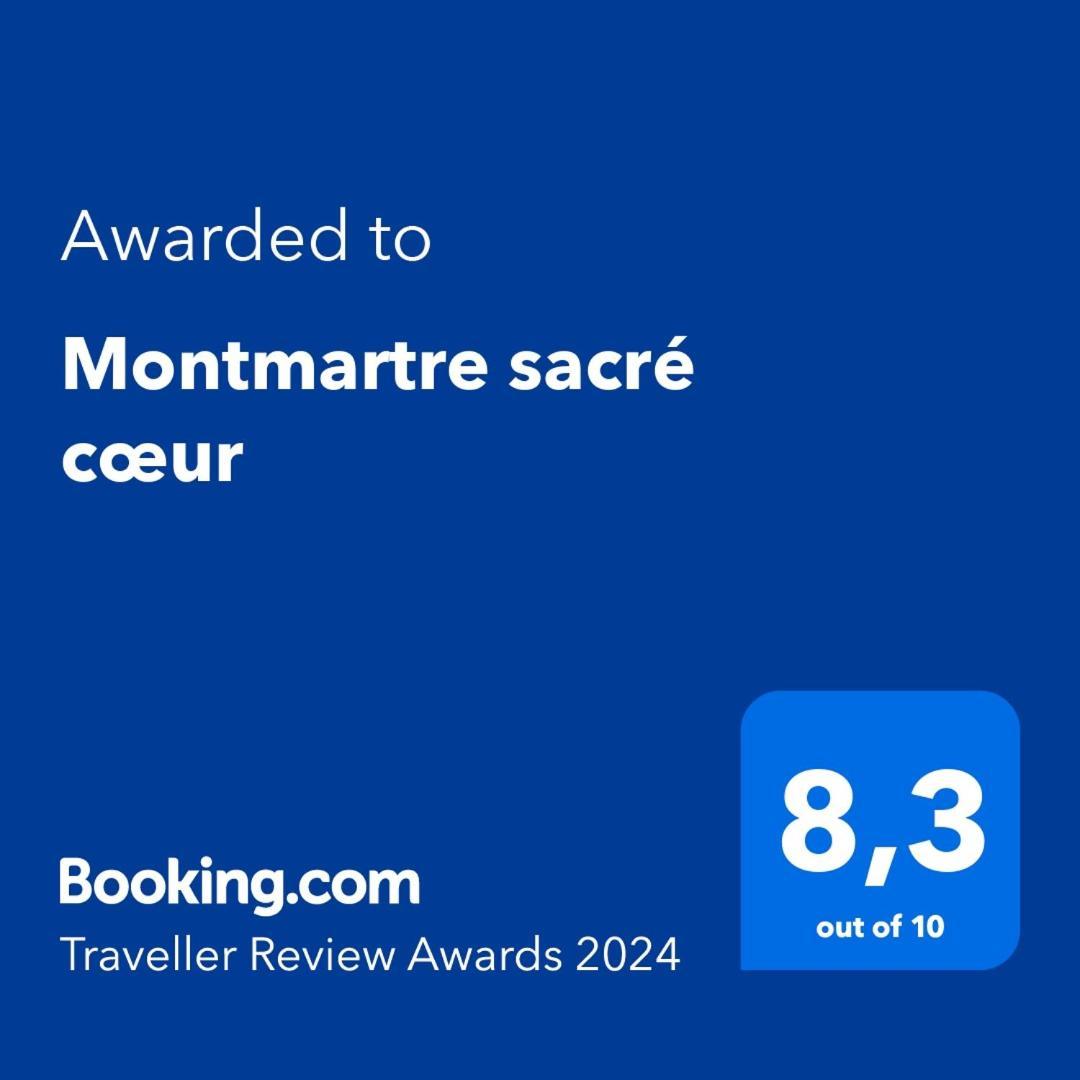 Apartament Montmartre Sacre Coeur Paryż Zewnętrze zdjęcie